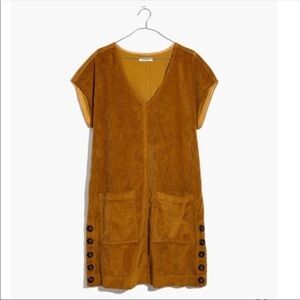 Madewell Corduroy Shift Dress
